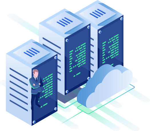 Dedicated server racks